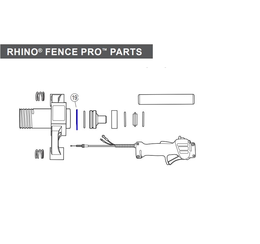 Rhino Tool 301618 - Fence Pro GPD40 Chuck Tube O-Ring Seal/Multi-Pro Sleeve O-ring