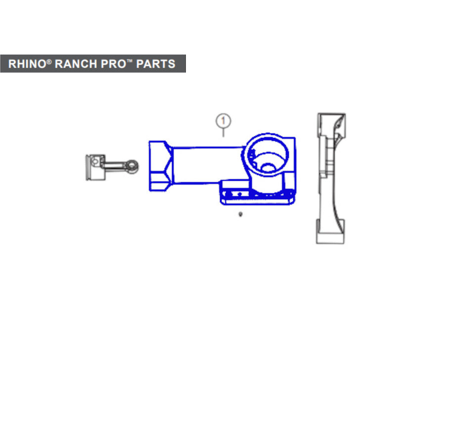 Rhino Tool 300015 - Ranch Pro GPD30 Post Driver Body with Cylinder and Bearings