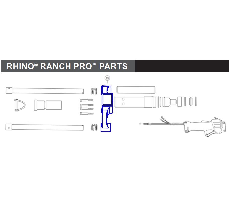 Rhino Tool 300031 - Ranch Pro GPD30 Lower Driver Body