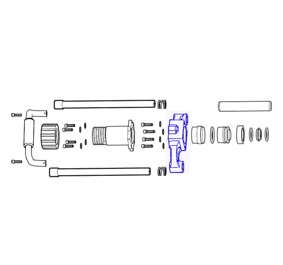 Rhino Tool 301032 - Multi-Pro GPD45 / Multi-Pro XA GPD45XA Lower Drive Body
