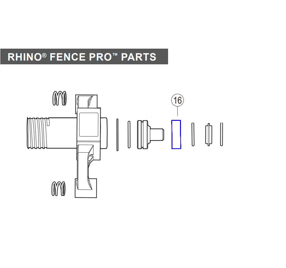 Rhino Tool 301090 - Fence Pro GPD40 Anvil O-ring Cup