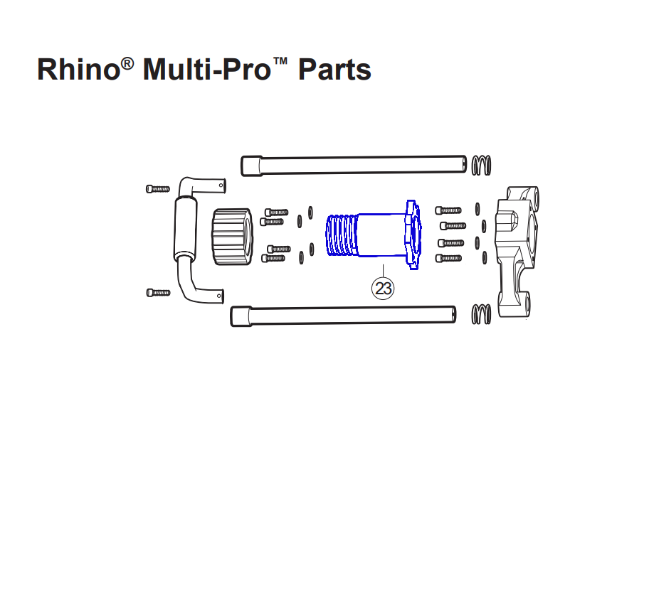 Rhino Tool 301158 - Multi-Pro GPD45 Chuck-Lok Master Chuck