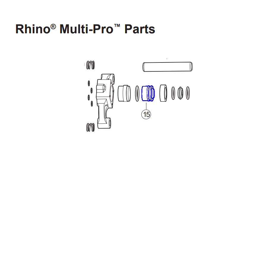 Rhino Tool 301165 - Multi-Pro GPD45 Anvil
