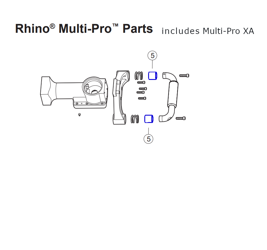 Rhino Tool 301221-2 - GPD30/40/45/45XA Handle Collar (qty 2)