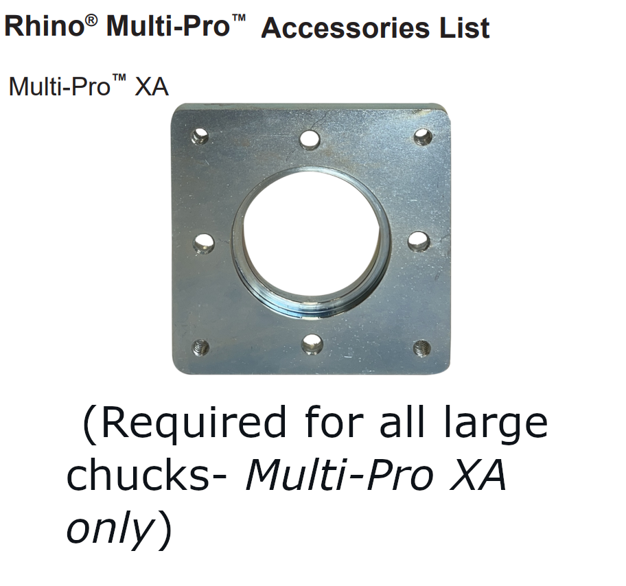 Rhino Tool 301400 - Multi-Pro XA GPD45XA Large Adapter Plate