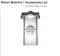 Rhino Tool 301425 - Multi-Pro GPD45 / Multi-Pro XA GPD45XA Square Chuck 2-5/8" x 2 5/8"