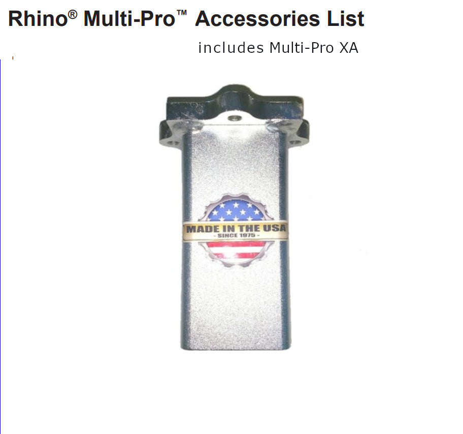 Rhino Tool 301425 - Multi-Pro GPD45 / Multi-Pro XA GPD45XA Square Chuck 2-5/8" x 2 5/8"