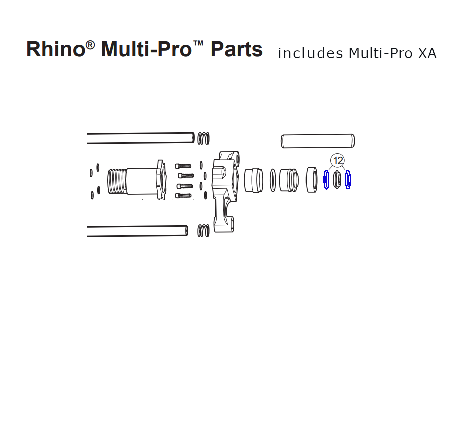 Rhino Tool 301614-2 - GPD40/45/45XA Large Retainer O-Ring Seal(qty 2)