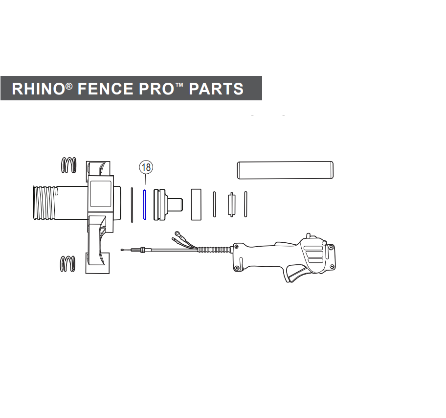 Rhino Tool 301616 - Fence Pro GPD40 Anvil O-Ring Seal