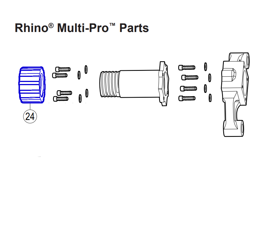 Rhino Tool 301920 - GPD40/45/45XA Chuck-Lok Lock Nut