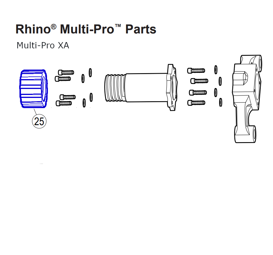 Rhino Tool 301920 - GPD40/45/45XA Chuck-Lok Lock Nut