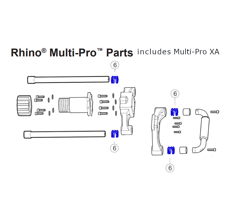 Rhino Tool 610010-4 - GPD30/40/45/45XA Handle Springs
